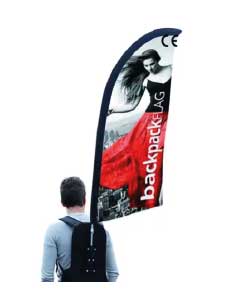 Banner tipo mochila